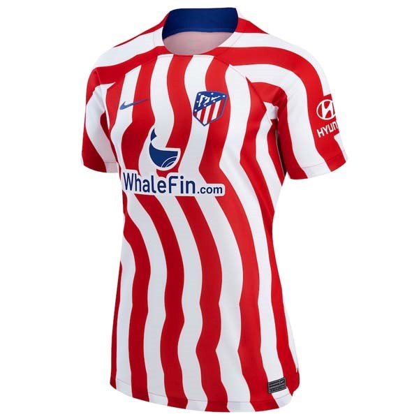 Camiseta Atlético De Madrid Replica Primera Ropa Mujer 2022/23